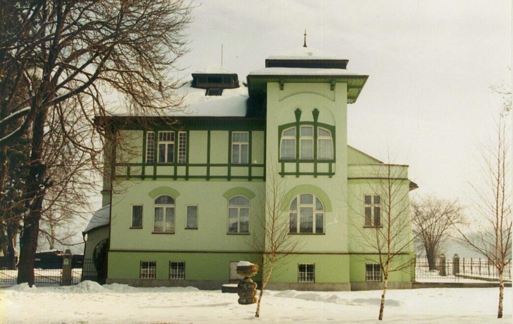 Pension Habermannova Vila Bludov  Buitenkant foto